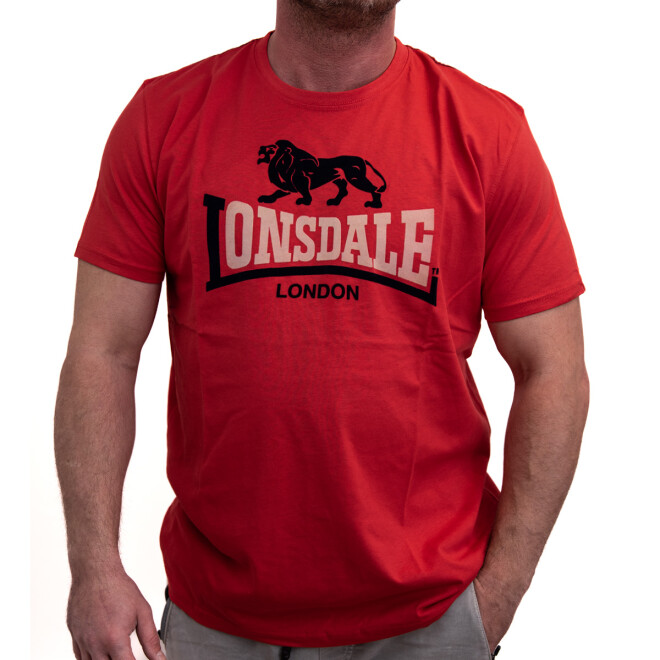 Lonsdale Herren Shirt - Lubcroy rot 117365 11