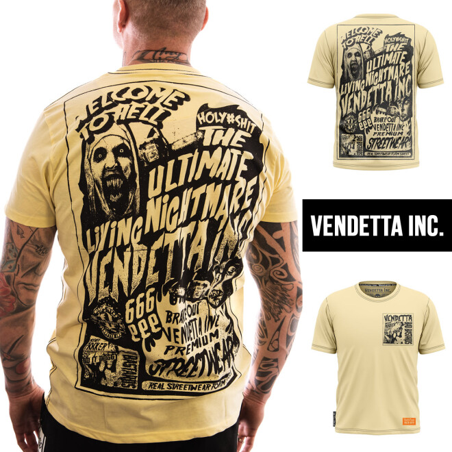 Vendetta Inc. Shirt Brake Out pale VD-1208 1