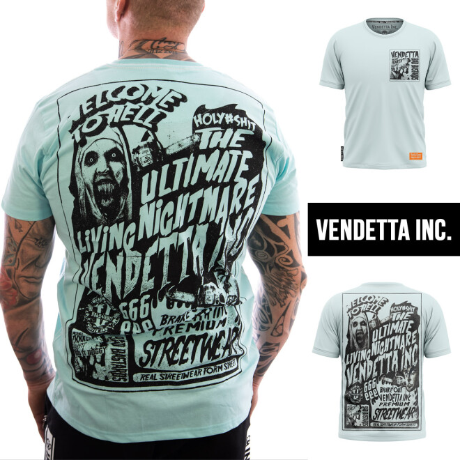 Vendetta Inc. Shirt Brake Out blau VD-1208 11