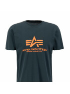 Alpha Industries T-Shirt Logo Patch 100501 dark petrol 22