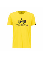 Alpha Industries T-Shirt Logo Patch 100501 gelb 11
