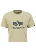 Alpha Industries T-Shirt Logo Patch 100501 light olive 22