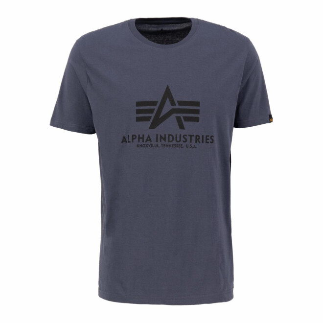 Alpha Industries T-Shirt Logo Patch 100501 grau,schwarz 1