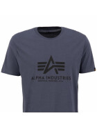 Alpha Industries T-Shirt Logo Patch 100501 grau,schwarz 22