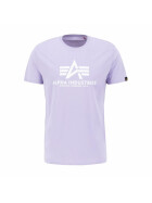 Alpha Industries T-Shirt Logo Patch 100501 pale violett 11