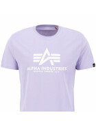Alpha Industries T-Shirt Logo Patch 100501 pale violett 22