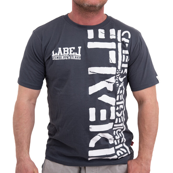 Label 23 Männer Shirt Ideale grau 2016 1