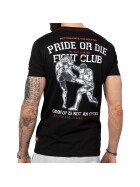 Pro Violence Männer T-Shirt Pride or Die Fight schwarz 2