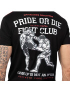 Pro Violence Men T-Shirt Pride or Die Fight black