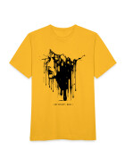 Stuff-Box Blood Girl Gelb Herren T-Shirt 3XL