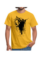 Stuff-Box Blood Girl Gelb Herren T-Shirt 11