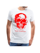 Stuff-Box Skull Head Shirt weiß Männer 11