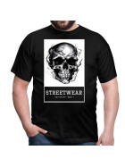 Stuff-Box Streetwear Skull Shirt schwarz Männer 3