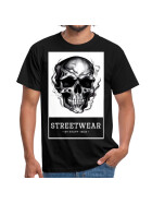 Stuff-Box Streetwear Skull Shirt schwarz Männer 11