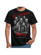 Stuff-Box Halloween Party Skull Shirt schwarz Männer 11