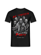 Stuff Box Halloween Party Skull Shirt Black Men