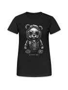Stuff-Box Cool Bear Frauen Rundhals Shirt schwarz 2