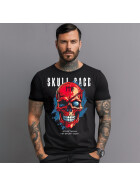 Stuff-Box Skull Face Two Shirt schwarz Männer 1