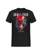 Stuff Box Skull Face Two Shirt Black Men L