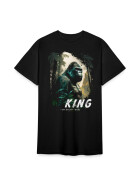 Stuff-Box King Shirt schwarz Männer L