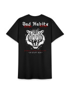 Stuff-Box Bad Habits Shirt schwarz Männer