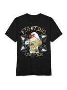 Stuff Box Fighting Shirt Black Men XL