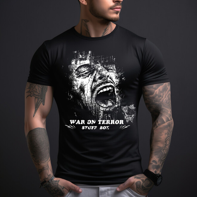 Stuff-Box War on Terror Shirt schwarz Männer 11