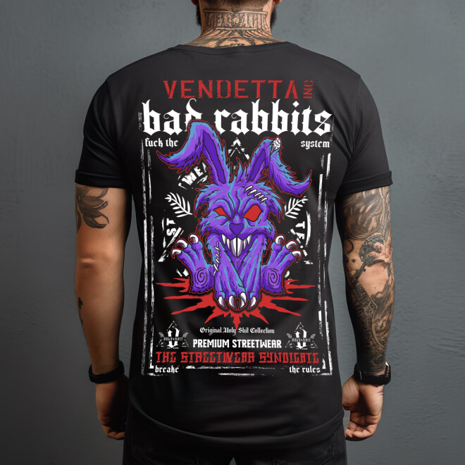 Vendetta Inc. Shirt Bad Rabbits schwarz 1212 11