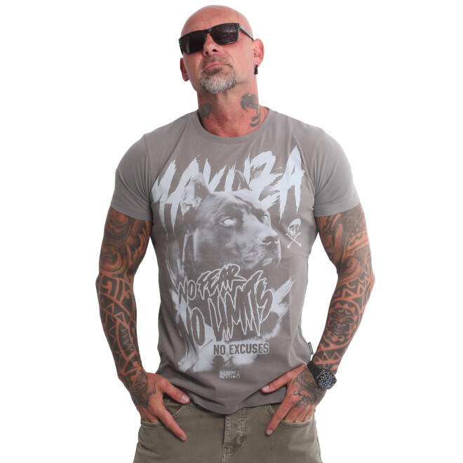 Yakuza No Limits Männer T-Shirt steel gray 22003 11