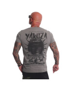Yakuza Mind men T-shirt gray 22005 4XL