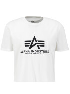 Alpha Industries T-Shirt Logo Patch 100501 white 2