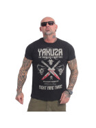 Yakuza Sharp Männer T-Shirt schwarz 22006 4XL