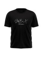 Stuff-Box Männer Shirt 90er Kassette schwarz 1017 4XL