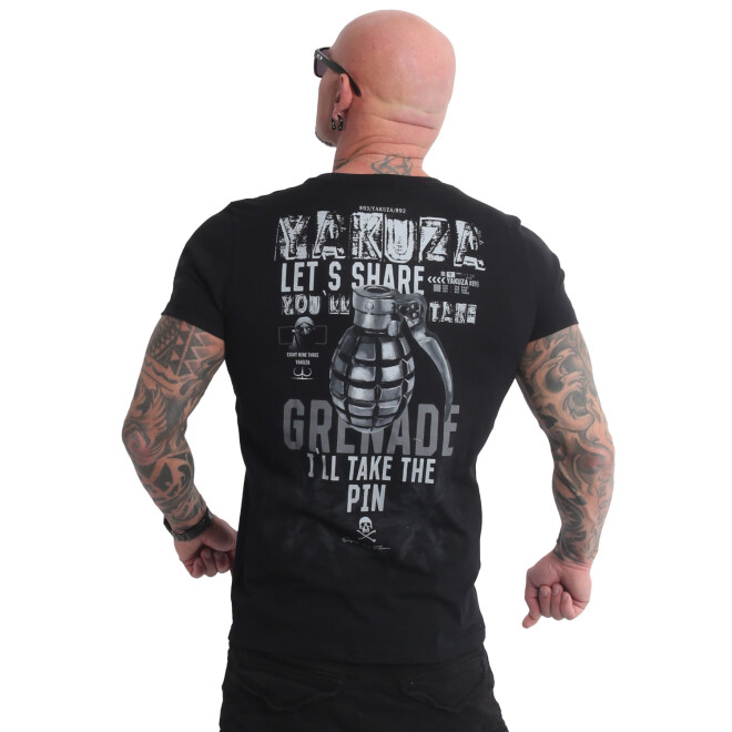 Yakuza Grenade Männer T-Shirt schwarz 22016 11