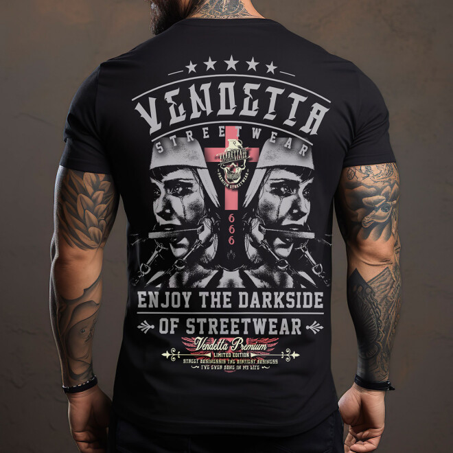 Vendetta Inc.. Shirt Darkside schwarz 1218 11