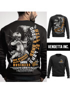 Vendetta Inc. Sweatshirt Black Money schwarz VD-4025 22