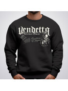 Vendetta Inc. Sweatshirt Holy Night schwarz VD-4026