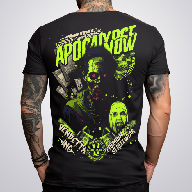 Vendetta Inc. Herren Shirt Apocalypse schwarz VD-1305 11