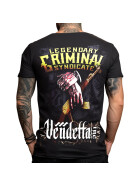 Vendetta Inc. Herren Shirt Legendary schwarz VD-1234