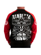 Vendetta Inc. mens sweatshirt Four Skull black VD-4029