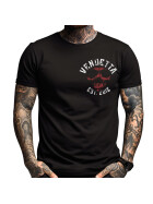 Vendetta Inc. mens shirt Skull Crime black VD-1314