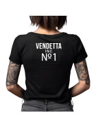 Vendetta Inc. women shirt V-neck Change black