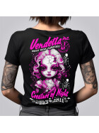 Vendetta Inc. Shirt V-Ausschnitt Sweet schwarz 11