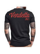 Vendetta Inc. Shirt Crush 1051 schwarz,rot XXL