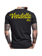 Vendetta Inc. shirt Crush 1051 black,yellow
