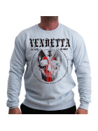 Vendetta Inc. Men Sweatshirt Money Creamy Blue XXL