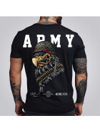 Stuff-Box Herren Shirt schwarz Army 1037 1