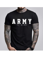 Stuff-Box Herren Shirt schwarz Army 1037 2