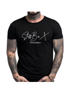 Stuff-Box Herren Shirt Color schwarz 1041 22