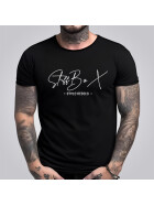 Stuff-Box Herren Shirt Color schwarz 1041